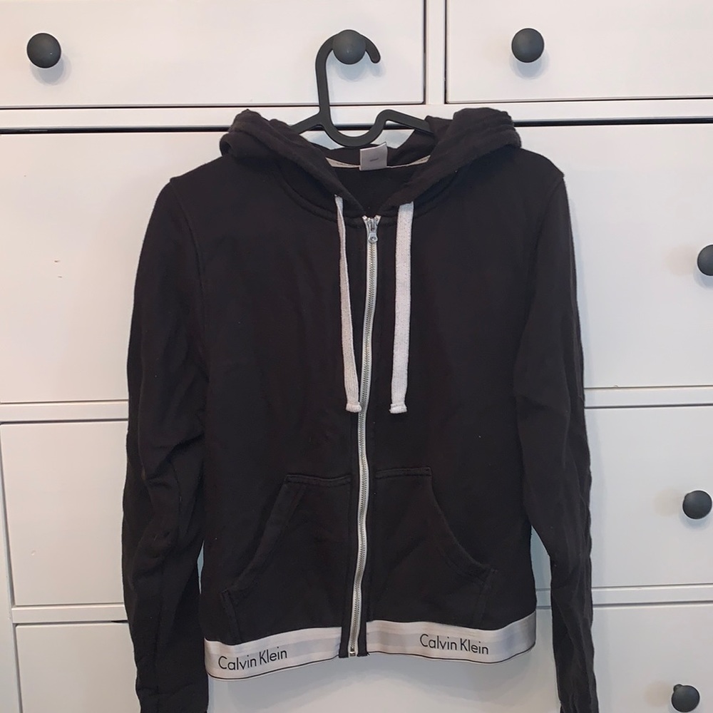 Zip-up Calvin Klein Hoodie Size Small